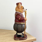 27.5cm Royal Butler Corgi Dog Ornament - Resin