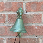 Vintage Style Birds on a Branch Garden Wall Bell - Cast Iron