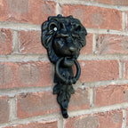 Cast Iron Lion Head Door Knocker