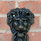 Cast Iron Lion Head Door Knocker