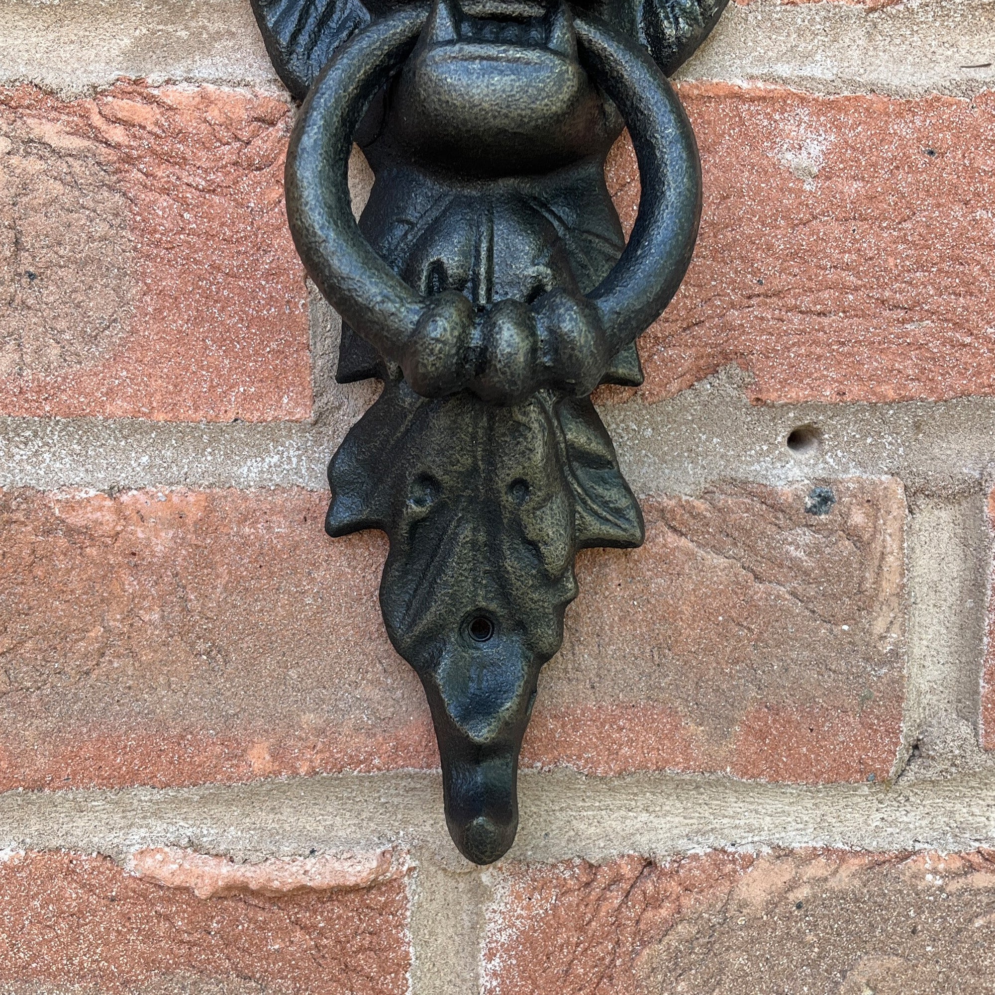 Cast Iron Lion Head Door Knocker