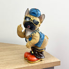 20cm Rude Middle Finger French Bulldog Ornament – Resin