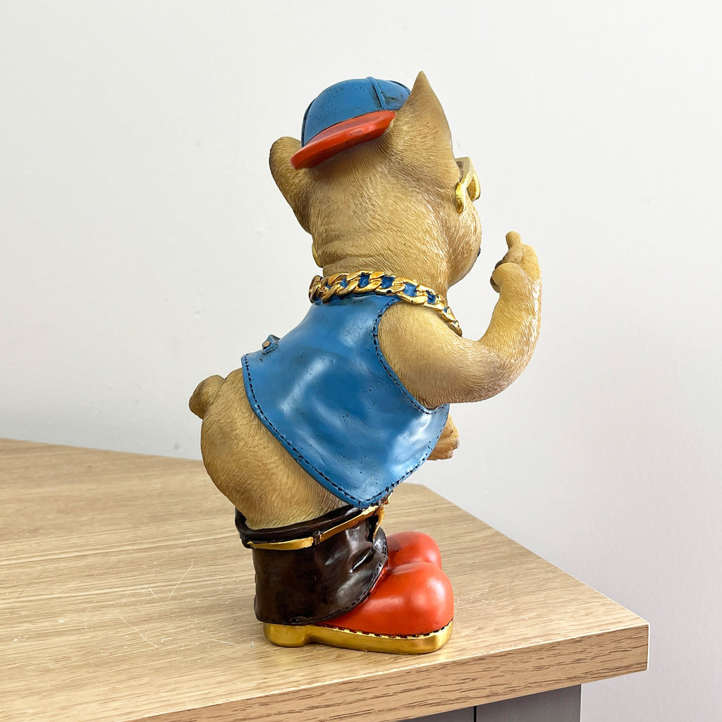 20cm Rude Middle Finger French Bulldog Ornament – Resin