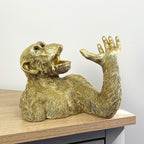 Gold Monkey Wine / Beer Bottle Holder – Resin