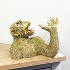 Gold Monkey Wine / Beer Bottle Holder – Resin