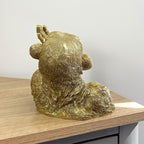 Gold Monkey Wine / Beer Bottle Holder – Resin