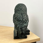 22.5cm Tall Owl on Books Ornament - Resin