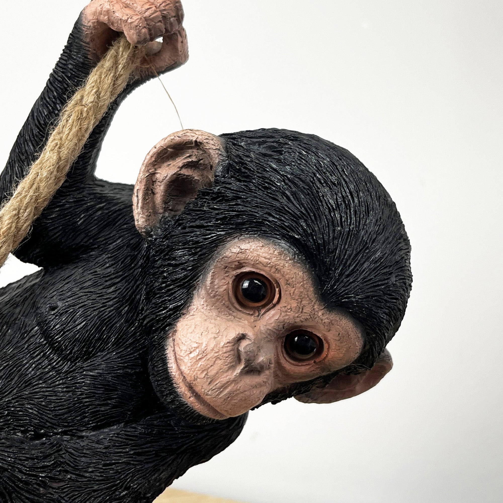 Small Hanging Monkey Ornament - Resin