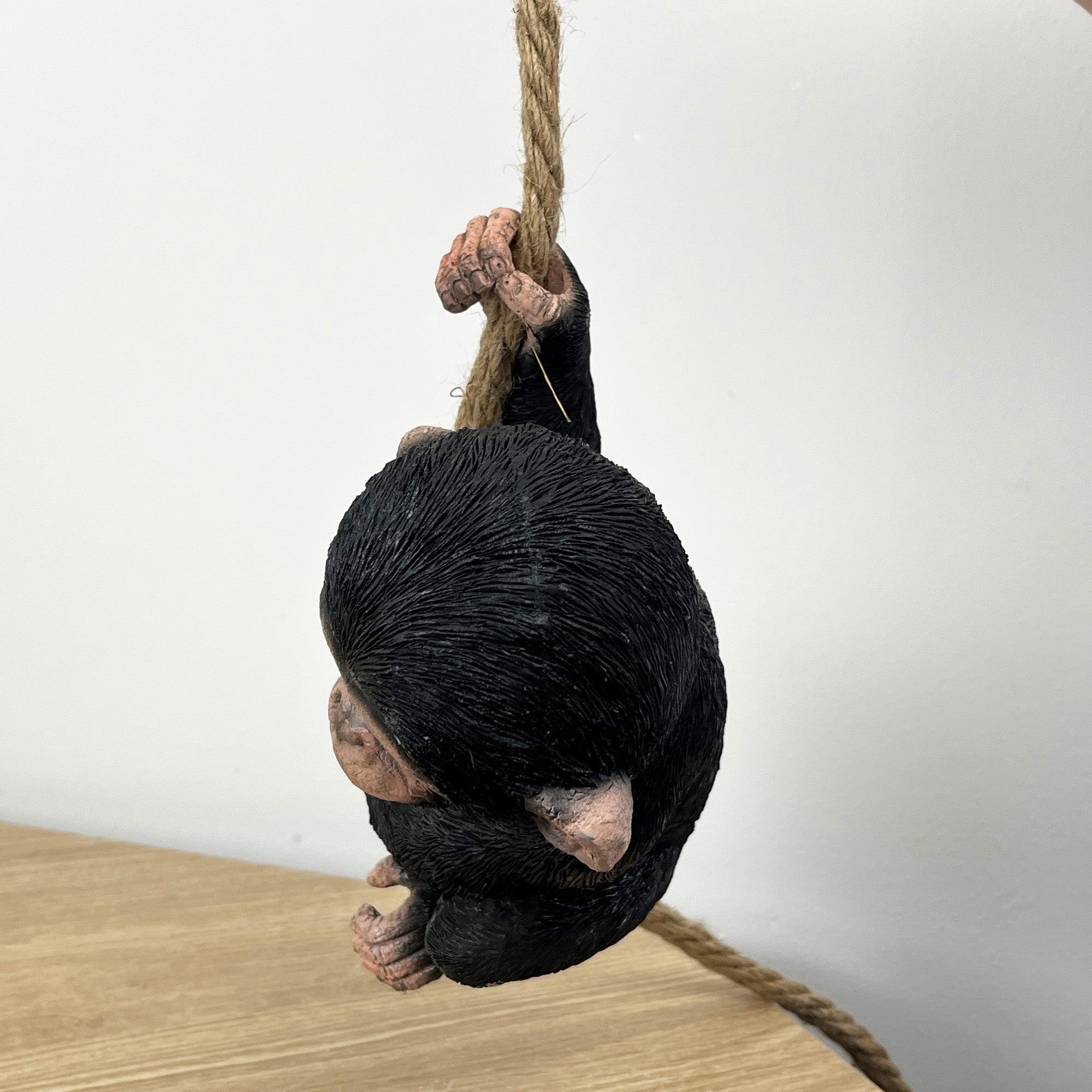 Small Hanging Monkey Ornament - Resin