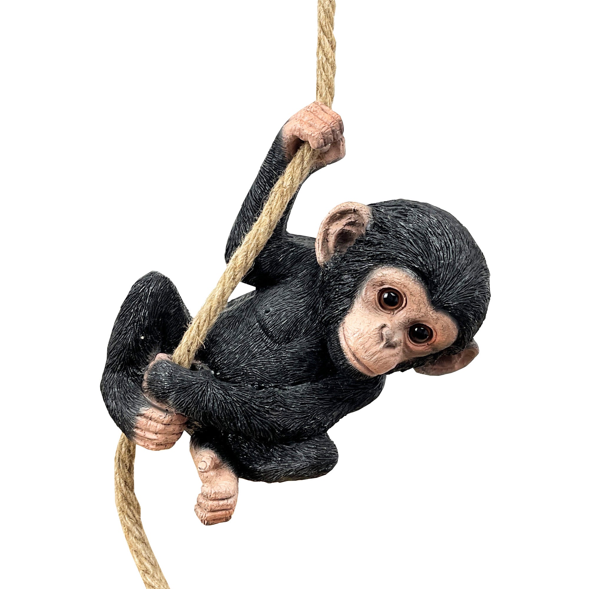 Small Hanging Monkey Ornament - Resin