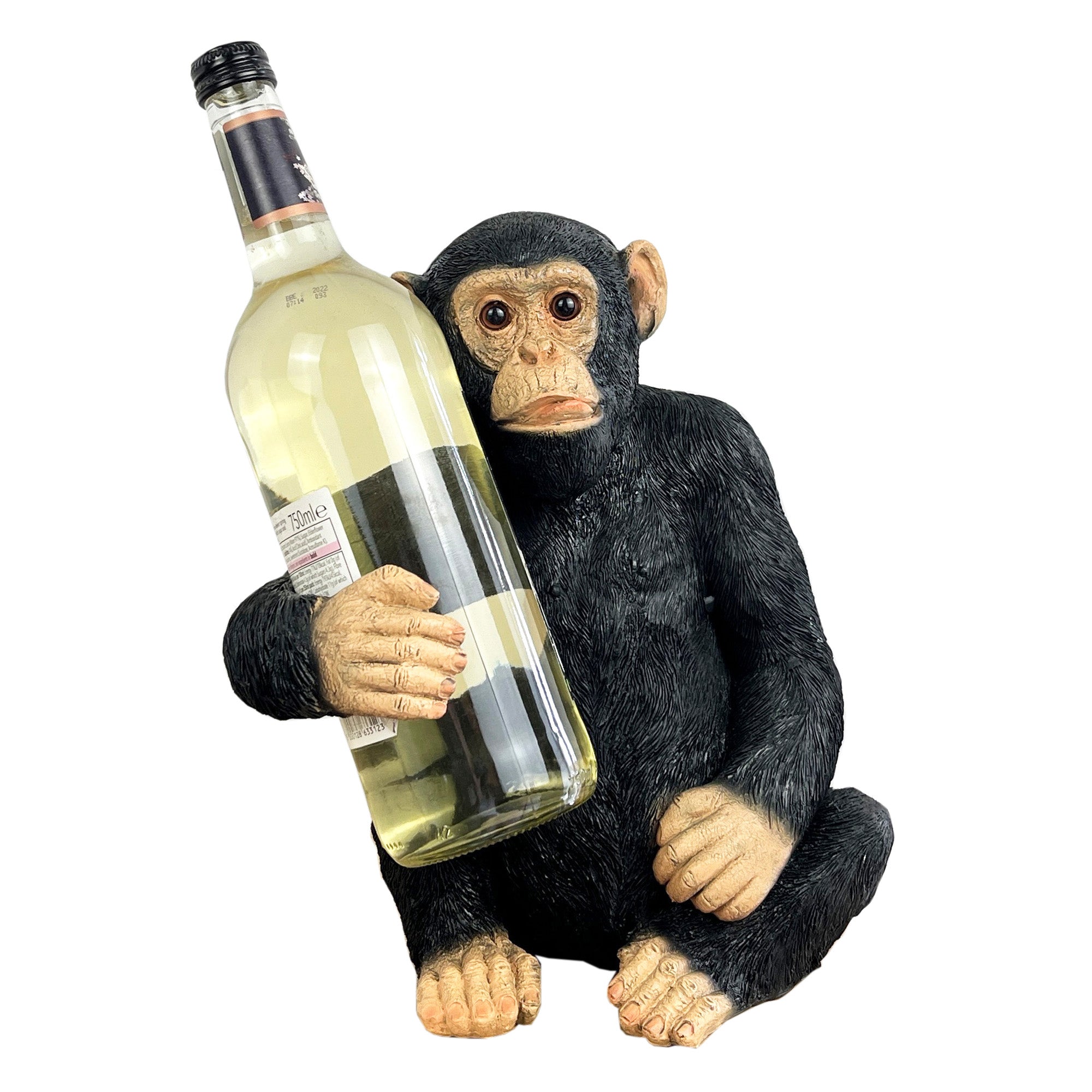 Novelty Monkey Wine Bottle Holder – Resin