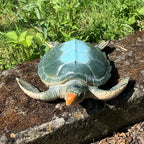 32.5cm Turtle Garden Ornament - Blue Shell