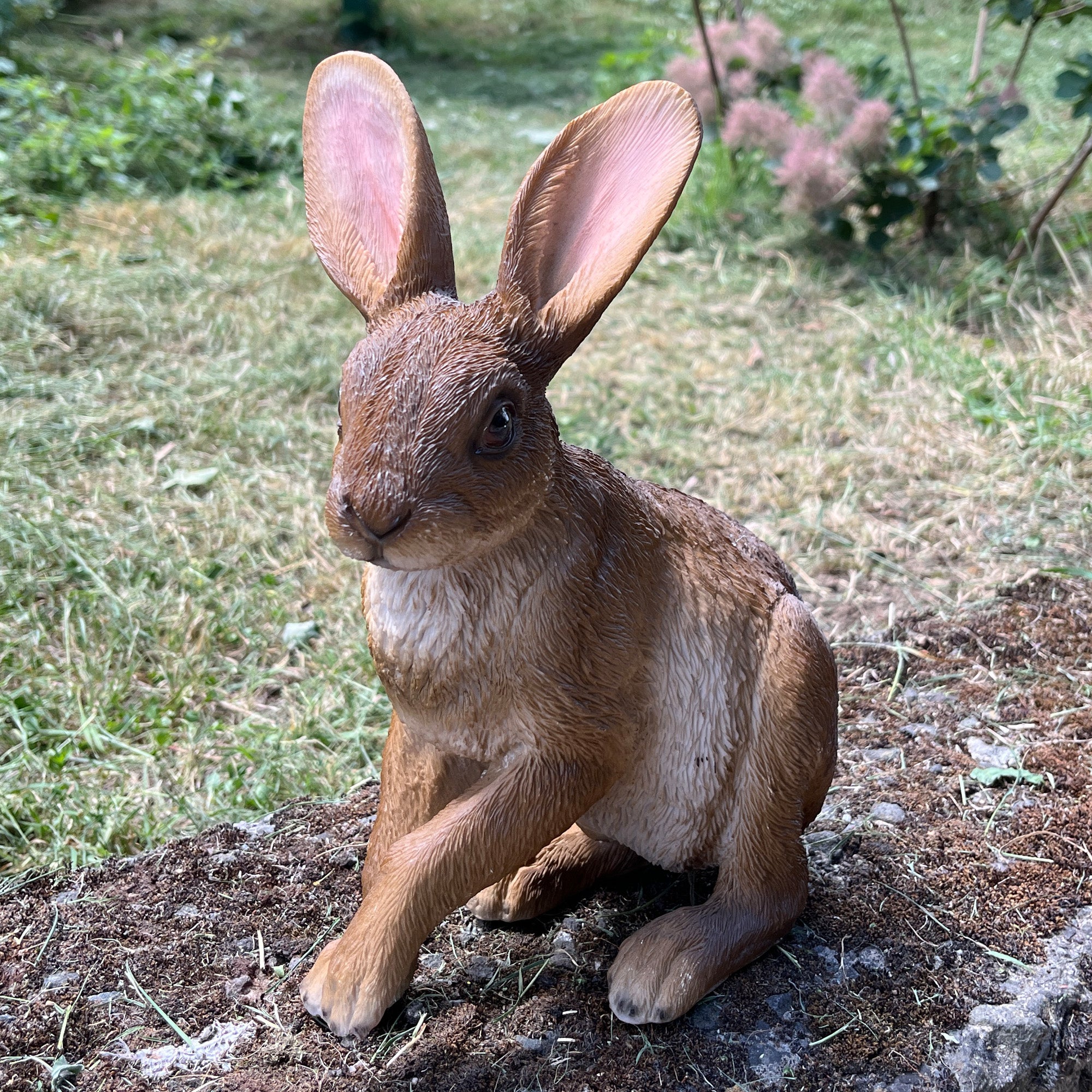 27.5cm Sitting Rabbit Garden Ornament - Resin