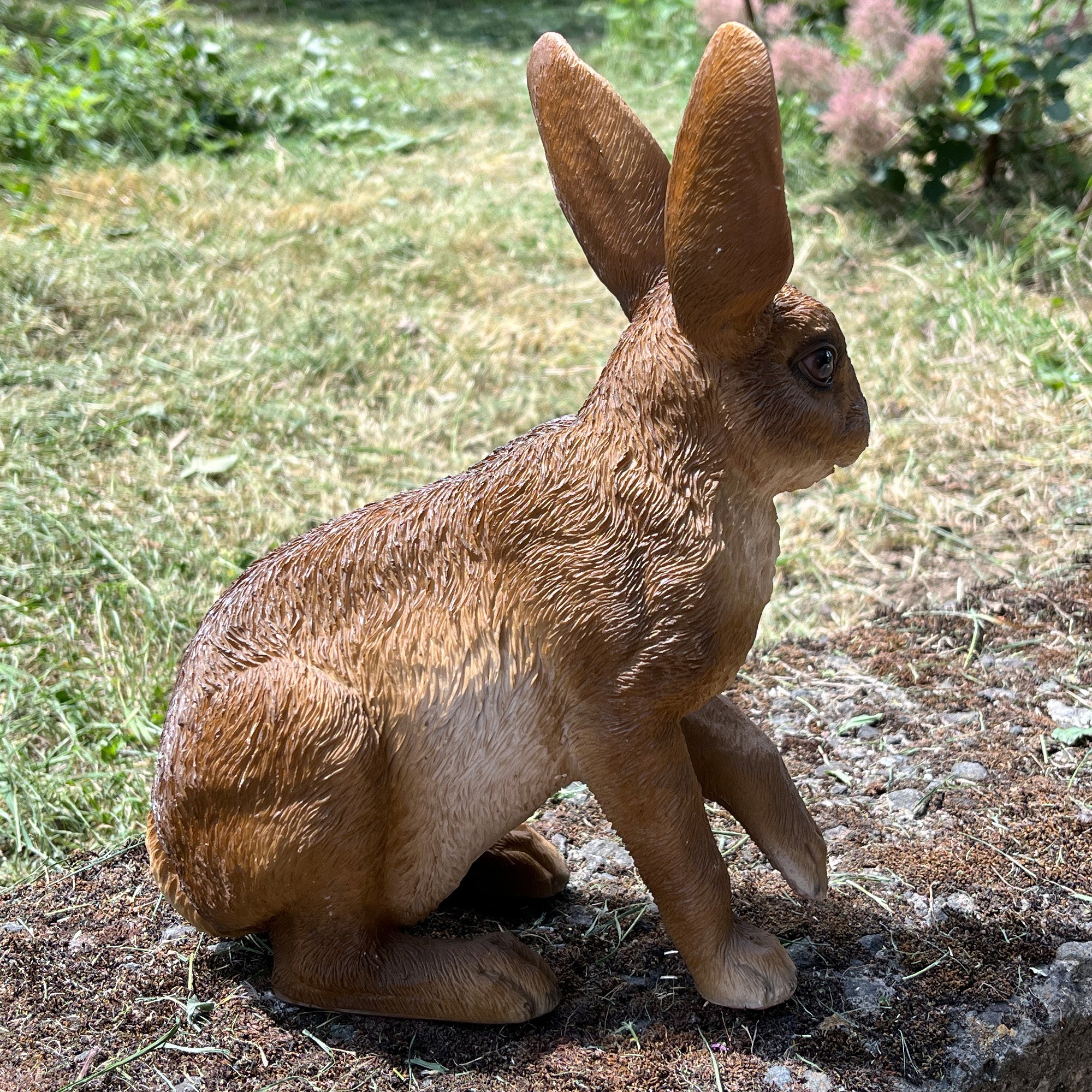 27.5cm Sitting Rabbit Garden Ornament - Resin