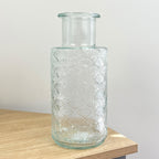 27cm Fan Tail Glass Vase – Clear