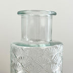 27cm Fan Tail Glass Vase – Clear