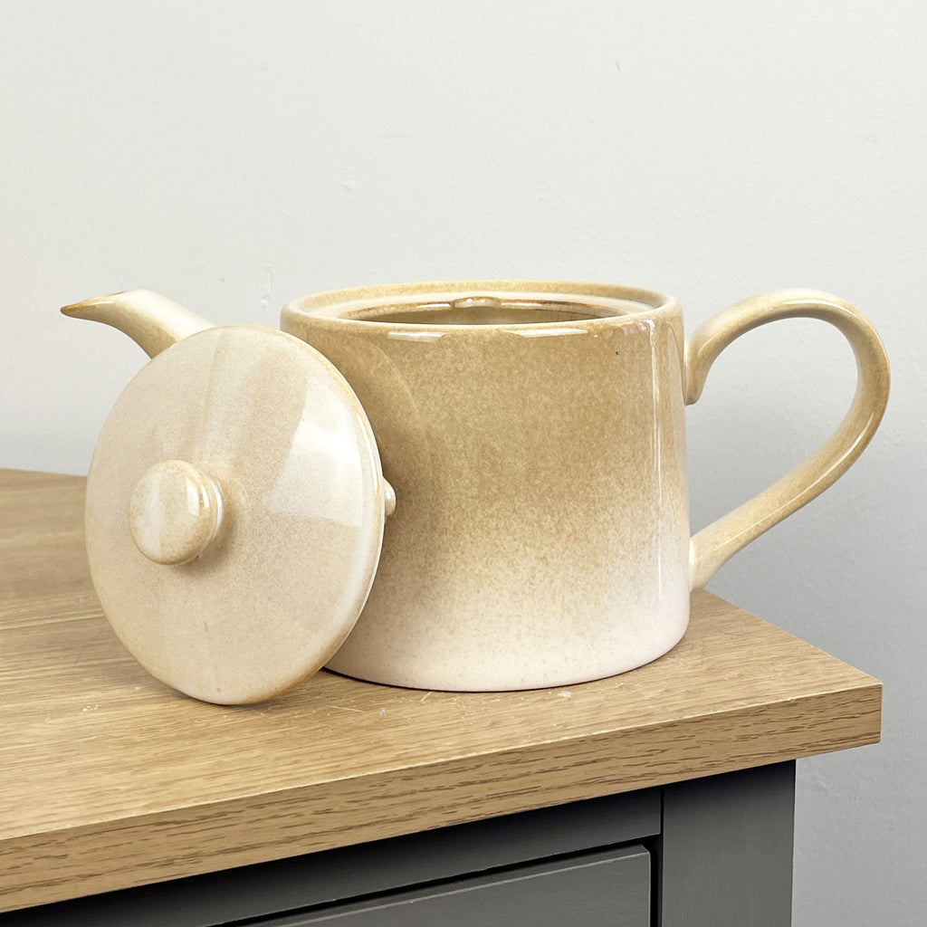 800ml Reactive Glaze Teapot – Beige