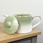 800ml Reactive Glaze Teapot – Green