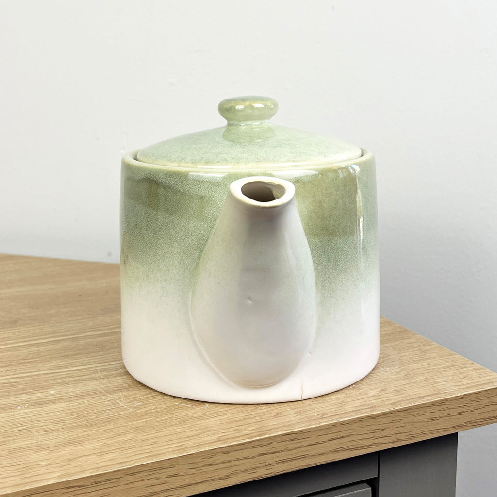 800ml Reactive Glaze Teapot – Green