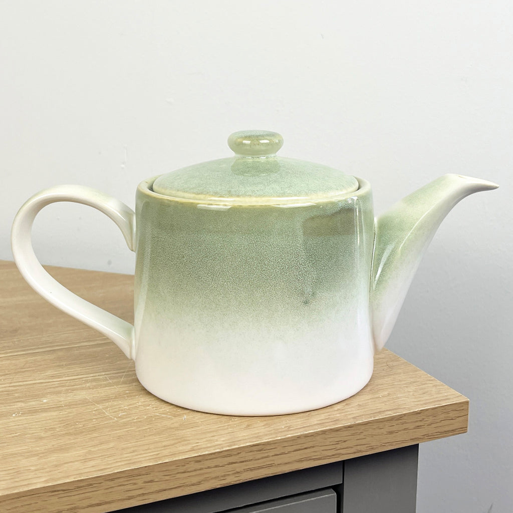 800ml Reactive Glaze Teapot – Green