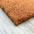 'Boots Off, Vibes On' Coir Doormat - 59 x 39cm