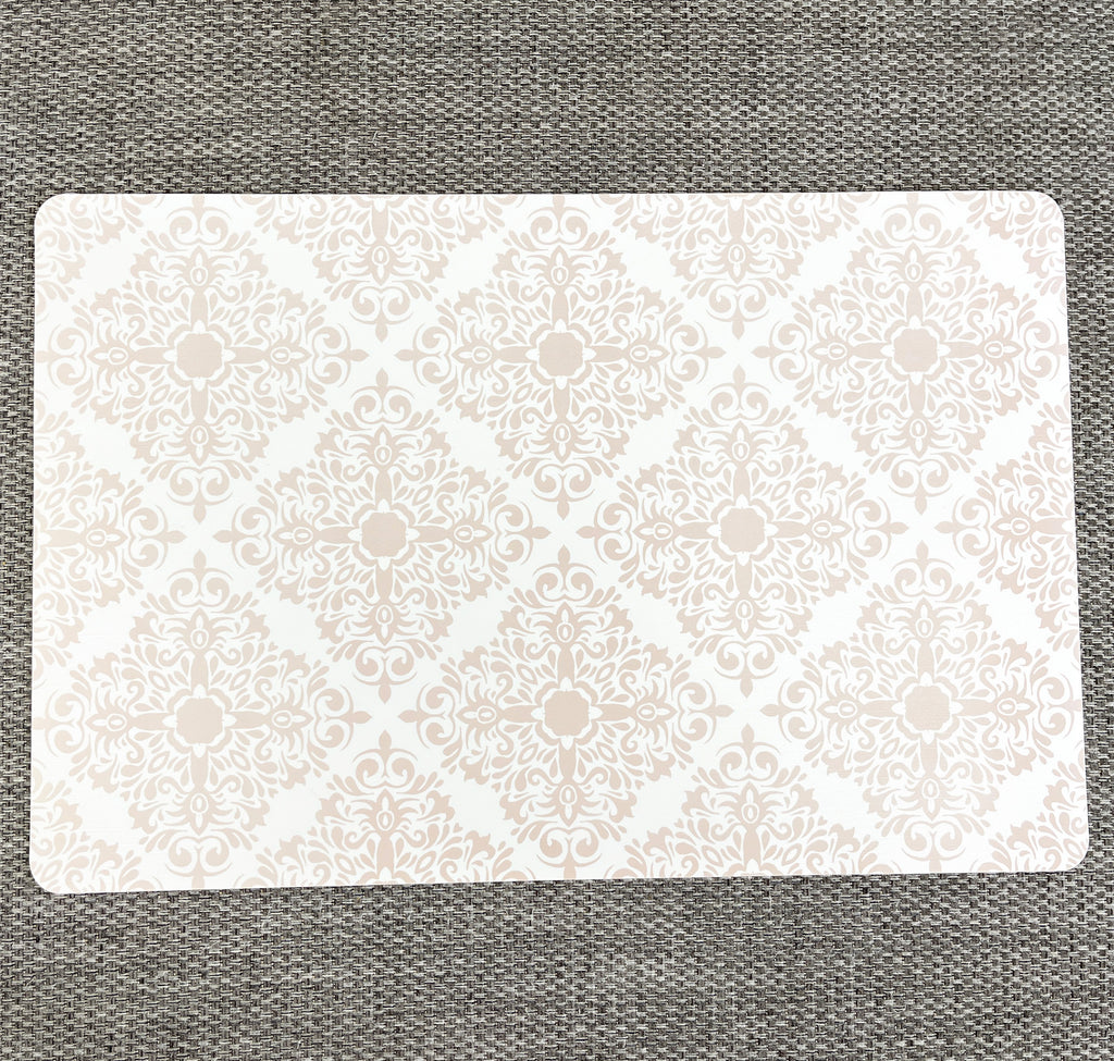 Set of 6 Large Moroccan Tile Plastic Placemats - Assorted