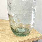 30cm Tall Recycled Glass Vase - Clear
