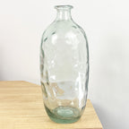 30cm Tall Recycled Glass Vase - Clear