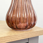16.5cm Glass Pumpkin Ornament / LED Mood Light