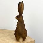22.5cm Tall Sitting Hare Ornament – Resin