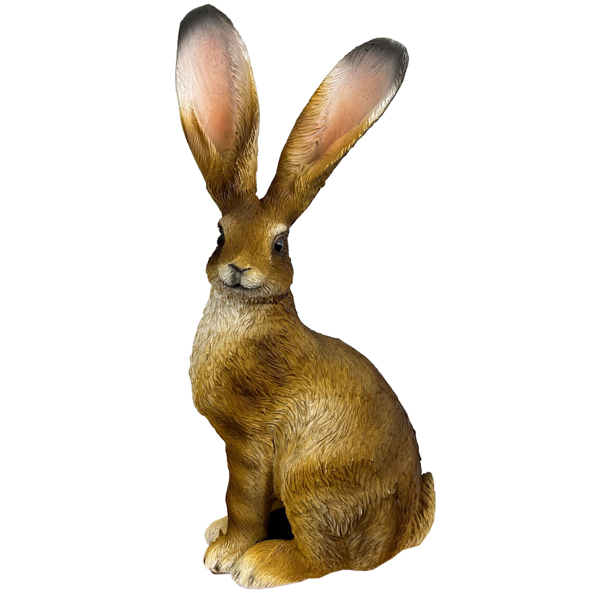 22.5cm Tall Sitting Hare Ornament – Resin