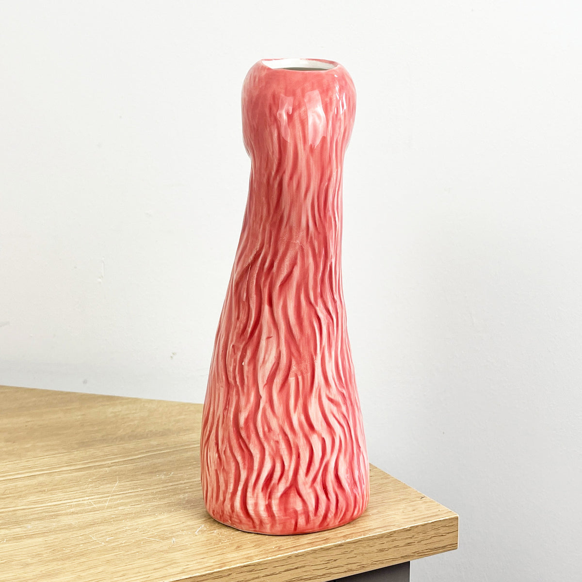 23cm Flamingo Shaped Vase – Ceramic