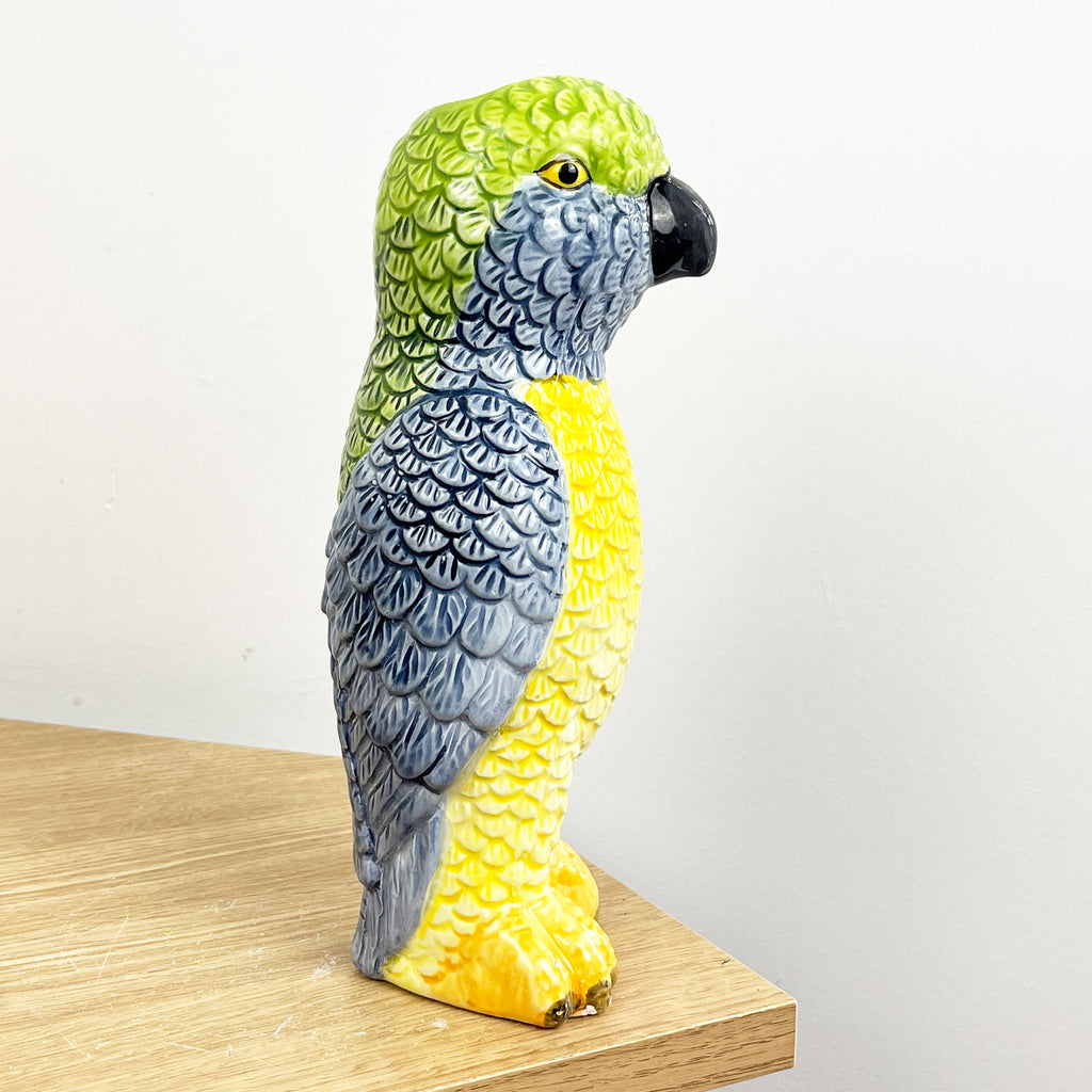 23cm Parrot Shaped Vase – Ceramic