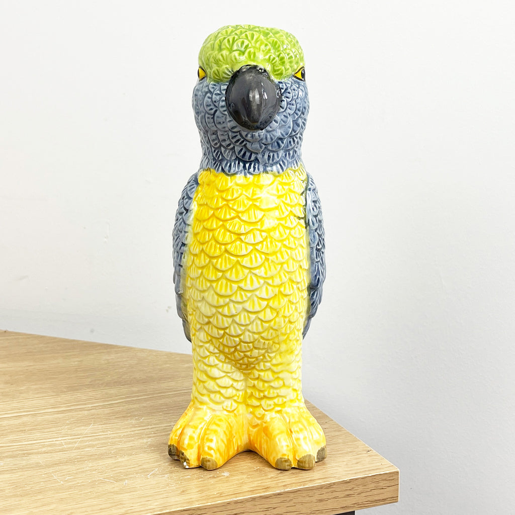 23cm Parrot Shaped Vase – Ceramic
