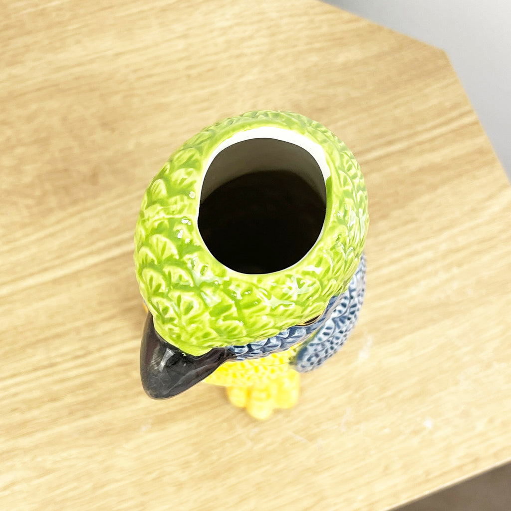 23cm Parrot Shaped Vase – Ceramic