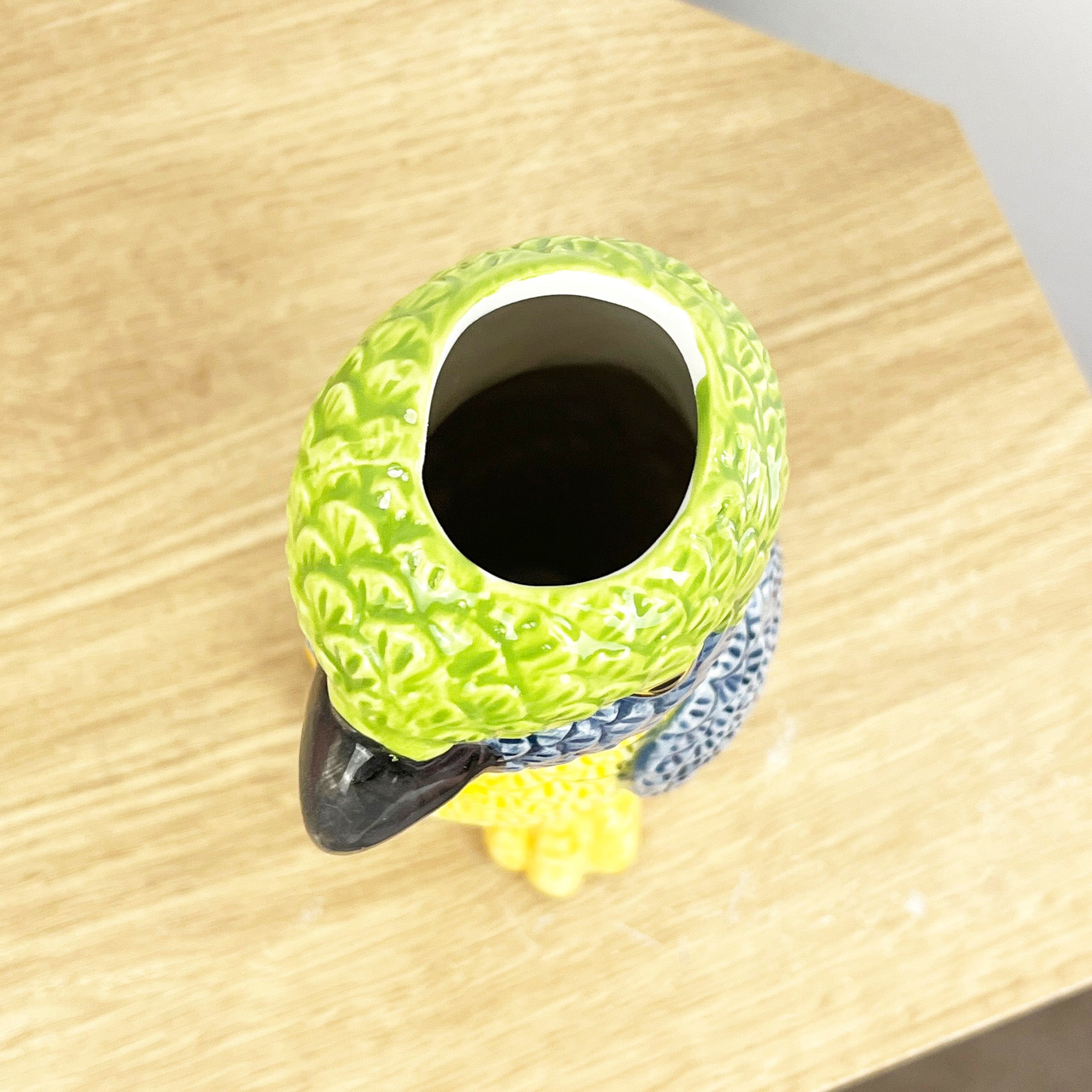 23cm Parrot Shaped Vase – Ceramic
