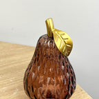 Small Glass LED Mood Light Fruit Ornament