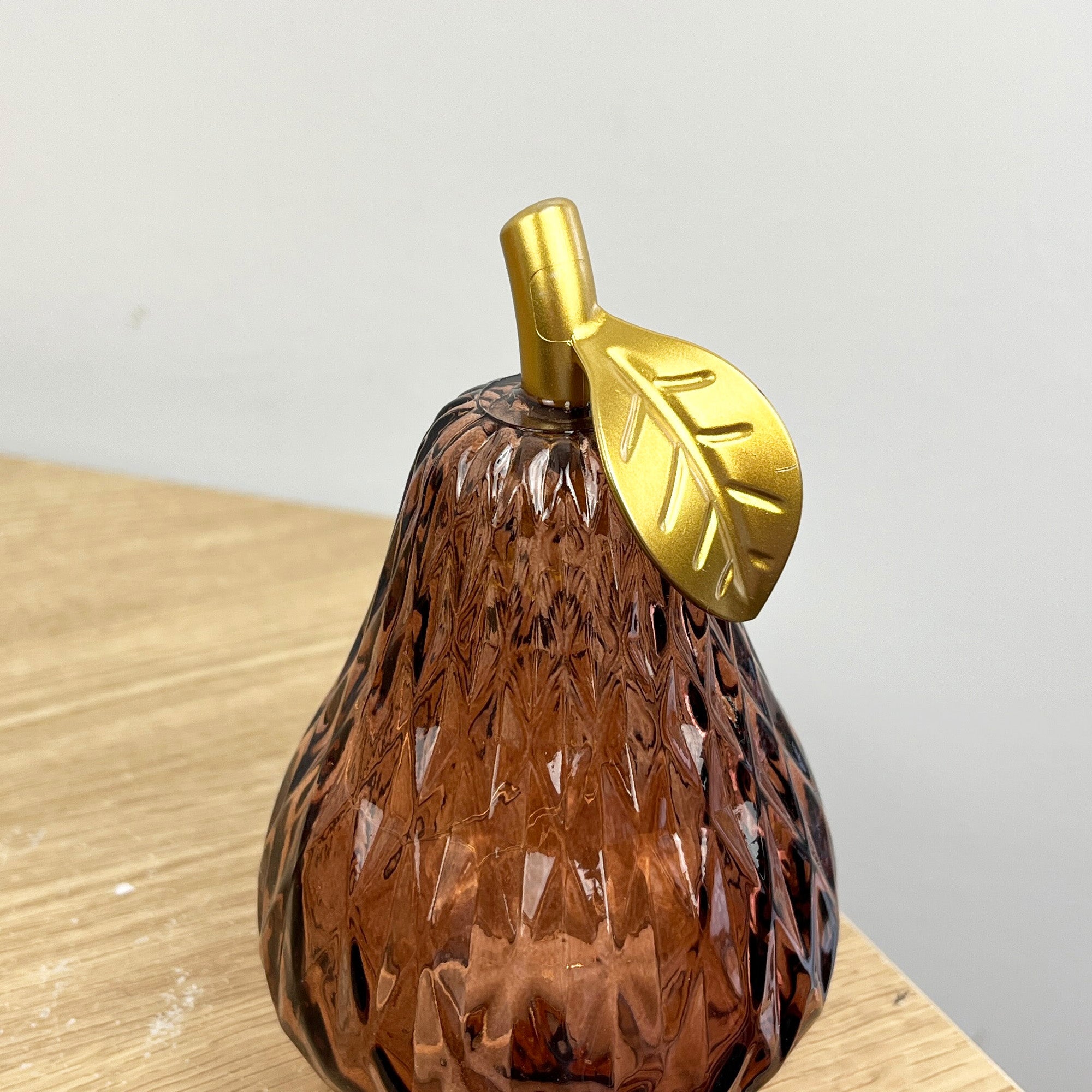 Small Glass LED Mood Light Fruit Ornament