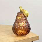 Small Glass LED Mood Light Fruit Ornament