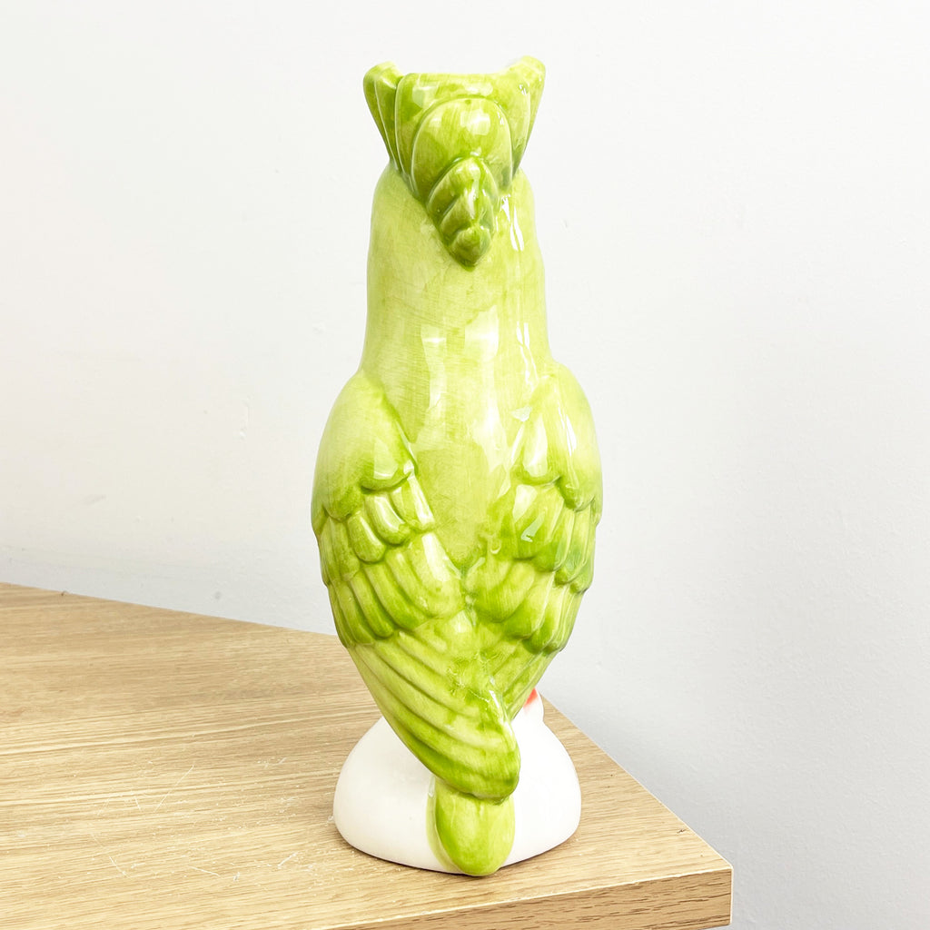 23.5cm Parakeet Shaped Vase – Ceramic