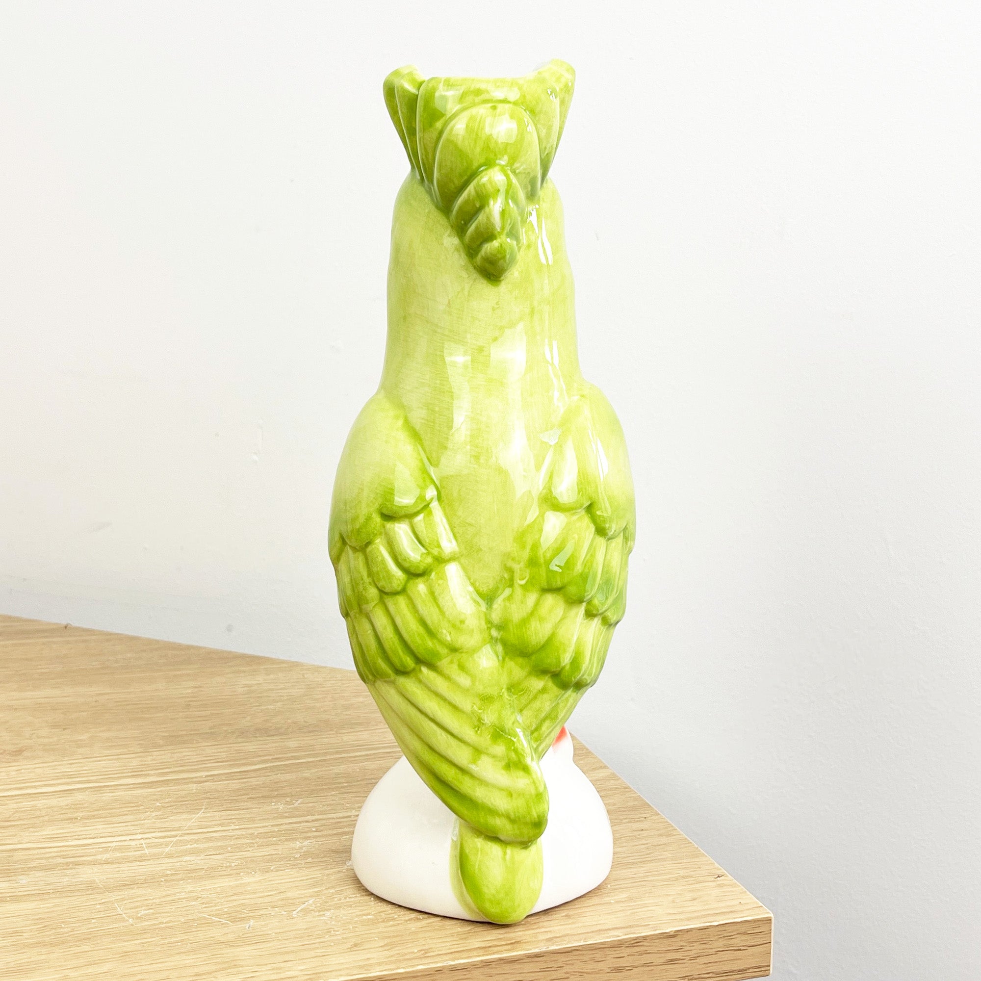 23.5cm Parakeet Shaped Vase – Ceramic