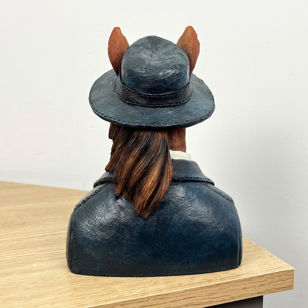 19.5cm Gentleman Horse Bust Ornament – Resin