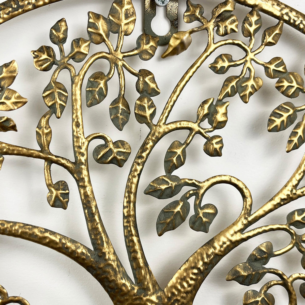 30cm Wall Mounted Tree of Life Pillar Candle Holder
