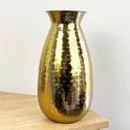 29cm Tall Decorative Metal Vase for Flowers – Gold