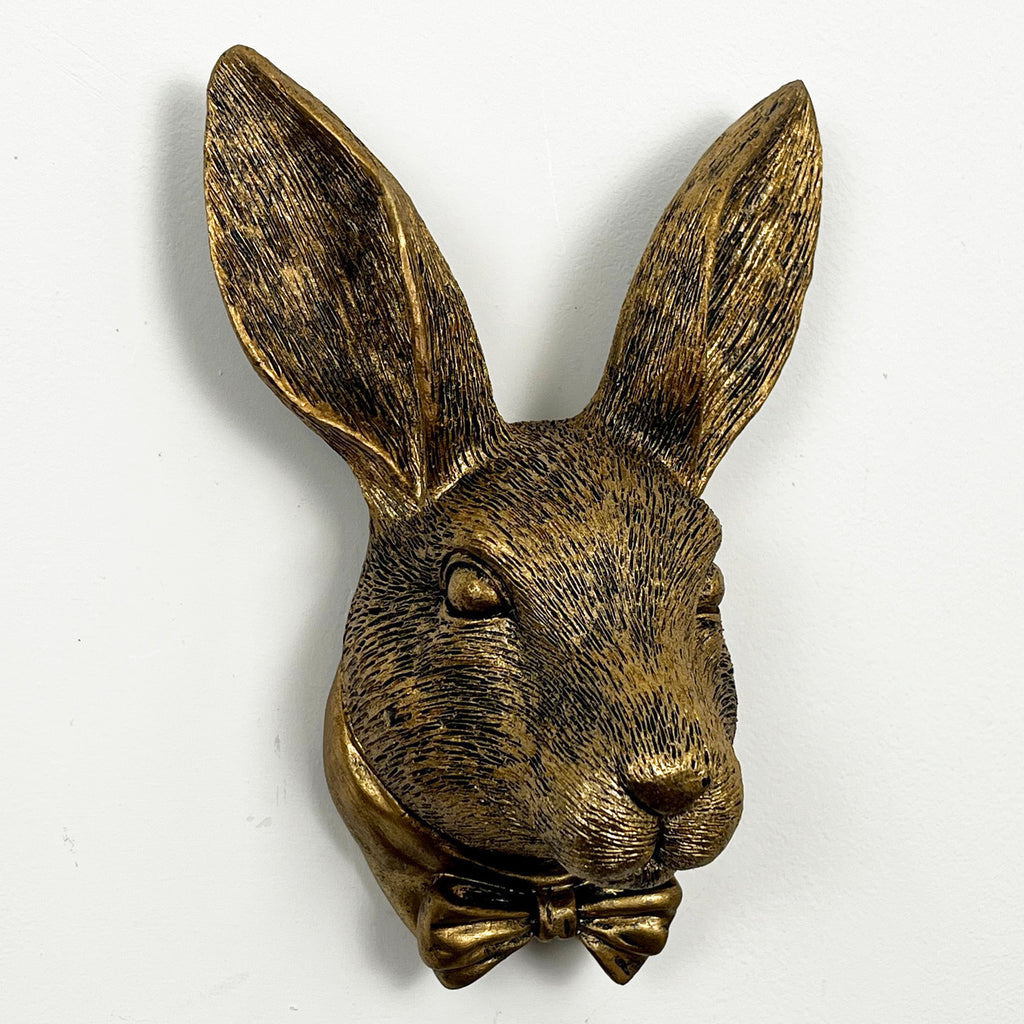 19.5cm Rabbit Head Wall Decoration - Resin
