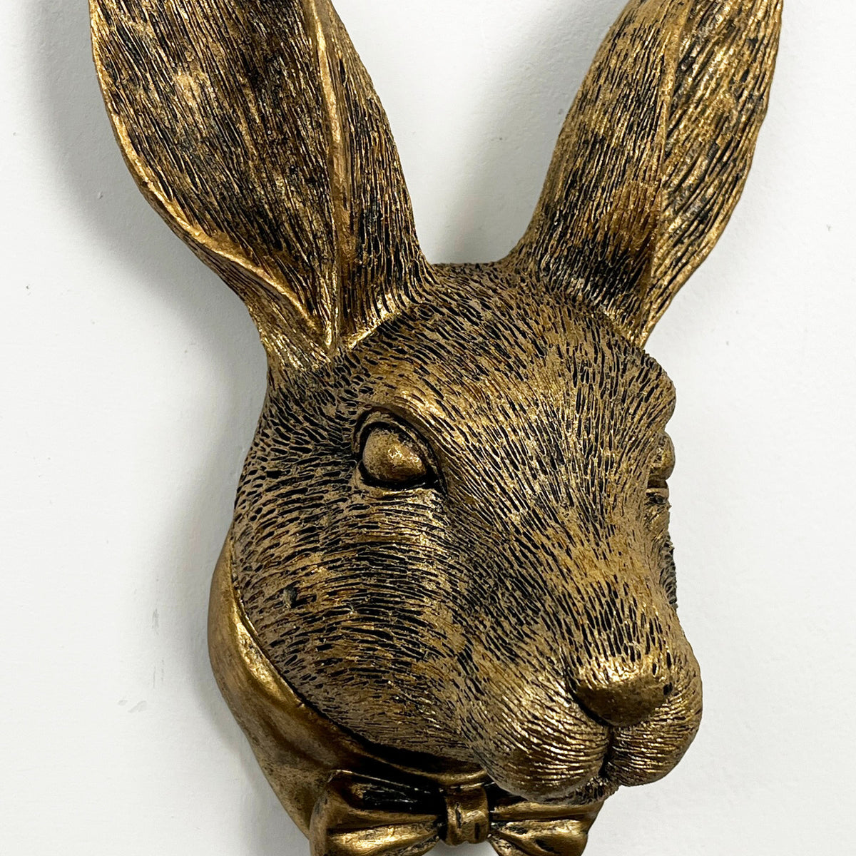 19.5cm Rabbit Head Wall Decoration - Resin