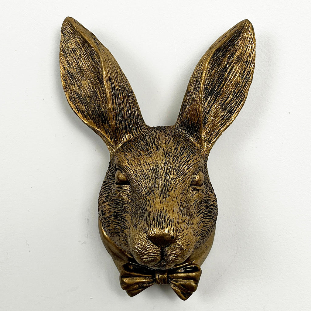19.5cm Rabbit Head Wall Decoration - Resin
