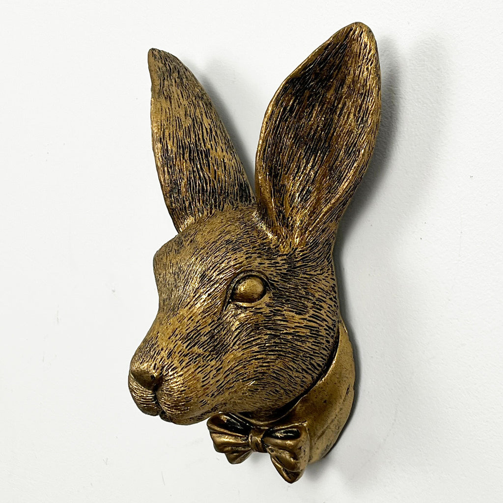 19.5cm Rabbit Head Wall Decoration - Resin