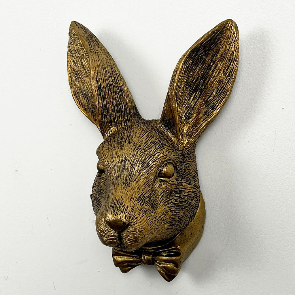 19.5cm Rabbit Head Wall Decoration - Resin