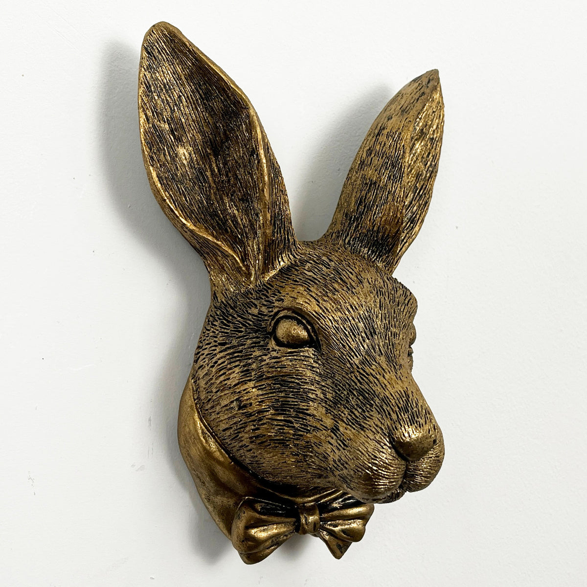 19.5cm Rabbit Head Wall Decoration - Resin